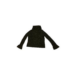 Free People Green Cropped Turtleneck Sweater - Women’s Size Large